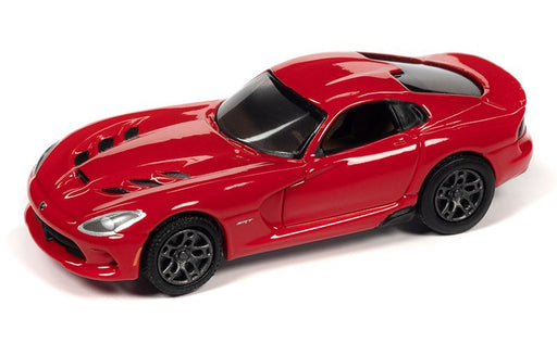 2014 Dodge Viper in Adrenaline Red - Johnny Lightning 1/64 - JLSP282 A Passion Diecast