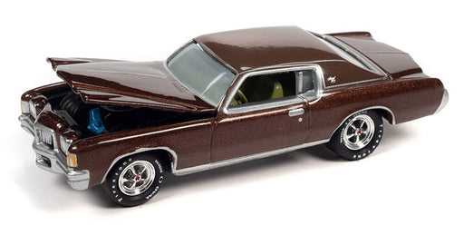 1971 Pontiac Grand Prix in Bronzini Gold Metallic - Johnny Lightning 1/64 - JLSP283 A Passion Diecast