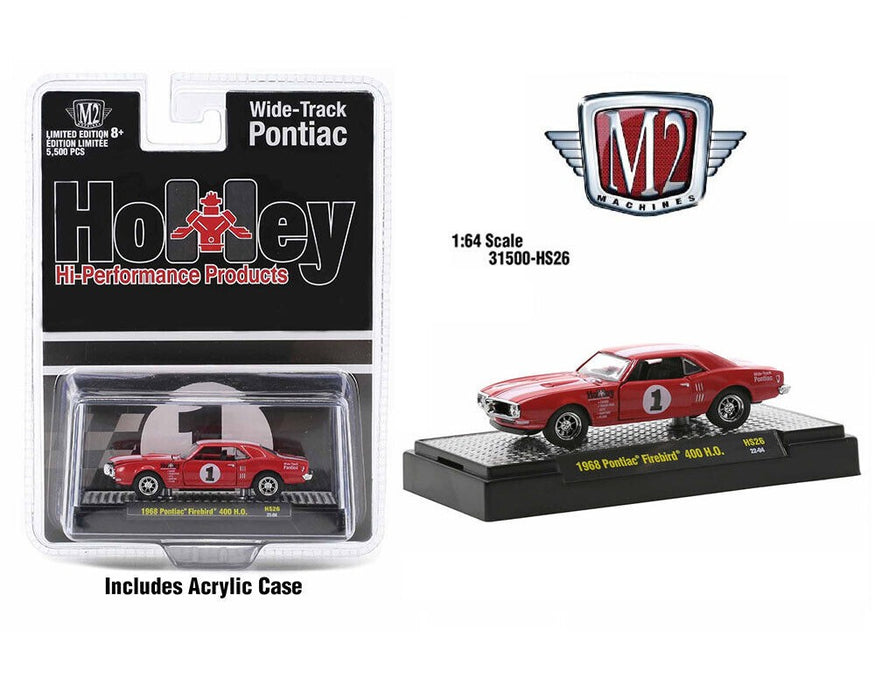 1968 Pontiac Firebird 400 H.O. - M2 Machine - Hobby Exclusive - 1:64 - 31500-HS26  Passion Diecast