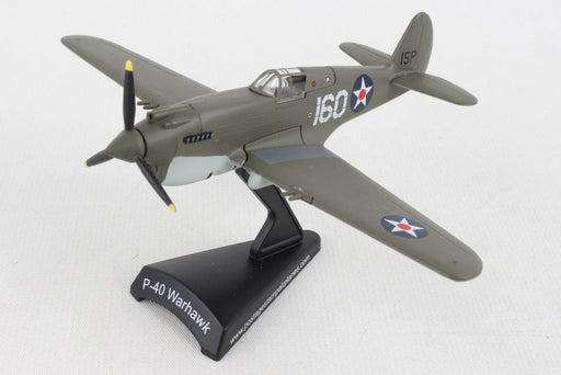 Curtiss P-40B Warhawk - USAAF 15th PG no. 160 George Welch, Wheeler Field Pearl Harbor, 7 Dec.1941 / POSTAGE STAMP 1:90 PS5354-2