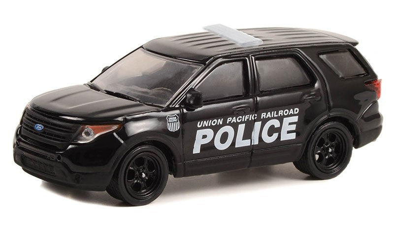 Union Pacific Railroad Police - 2015 Ford Police Interceptor Utility - Hobby Exclusive - 1/64 Greenlight - 30386 Passion Diecast