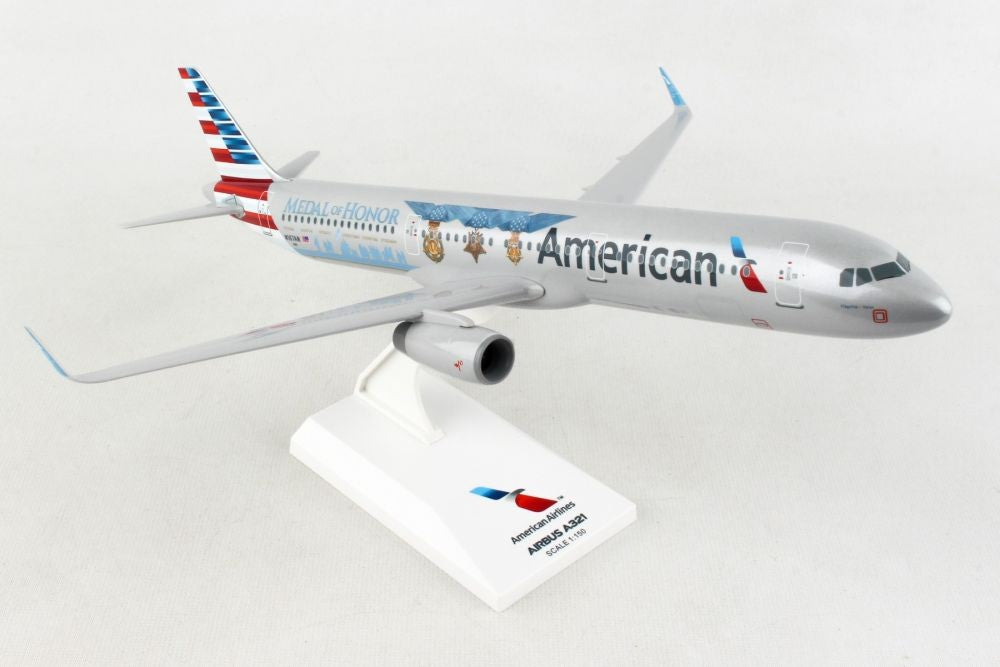 American Airbus A321 "Medal of Honor" / N167AN / Skymarks 1:150 SKR1114