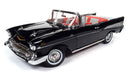 James Bond - 1957 Chevrolet Bel Air Convertible in Onyx Black - Auto World - 1/18 - AWSS134 - Passion Diecast 
