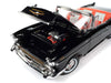James Bond - 1957 Chevrolet Bel Air Convertible in Onyx Black - Auto World - 1/18 - AWSS134 - Passion Diecast 