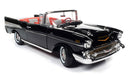 James Bond - 1957 Chevrolet Bel Air Convertible in Onyx Black - Auto World - 1/18 - AWSS134 - Passion Diecast 
