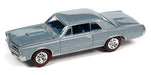 1965 Pontiac GTO in Bluemist Slate - Johnny Lightning 1/64 - JLSP290-B