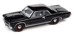 1965 Pontiac GTO in Gloss Black - Johnny Lightning 1/64 - JLSP290 A Passion Diecast