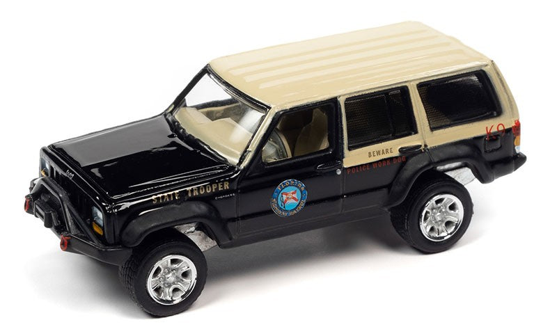 1997 Chevrolet Tahoe & Jeep Cherokee American Heroes - Set of 2 - Johnny Lightning - 1:64 - JLSP277 A -  Passion Diecast