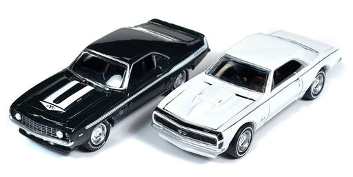 1969 Chevrolet Camaro & 1967 Chevrolet Camaro  YENKO - Set of 2 - Johnny Lightning - 1:64 - JLSP276 A -  Passion Diecast