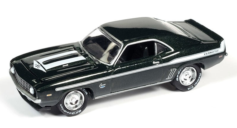 1969 Chevrolet Camaro & 1967 Chevrolet Camaro  YENKO - Set of 2 - Johnny Lightning - 1:64 - JLSP276 A -  Passion Diecast