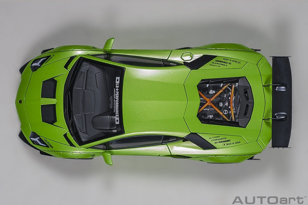 Liberty Walk LB-Works Lamborghini Aventador Limited Edition (Pearl Green) - Autoart - 79243 Passion Diecast