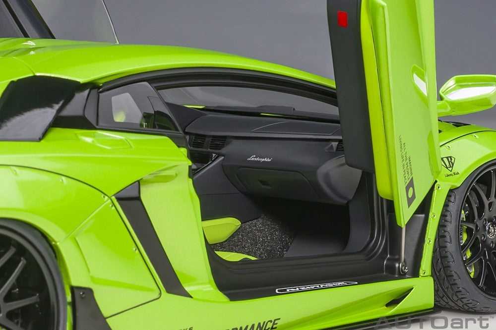 Liberty Walk LB-Works Lamborghini Aventador Limited Edition (Pearl Green) - Autoart - 79243 Passion Diecast