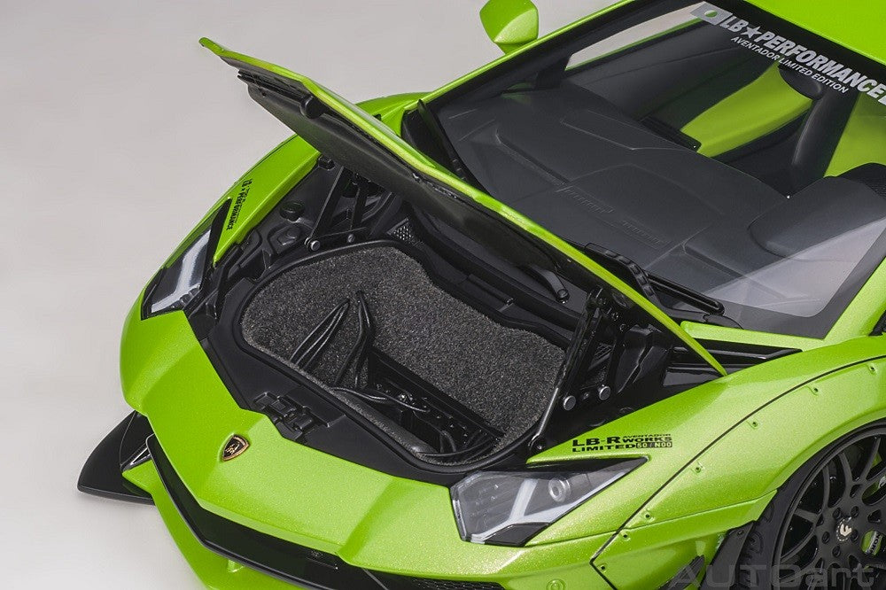Liberty Walk LB-Works Lamborghini Aventador Limited Edition (Pearl Green) - Autoart - 79243 Passion Diecast