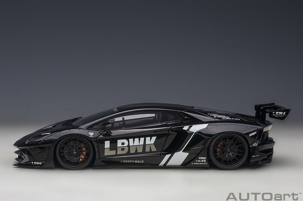 Liberty Walk LB-Works Lamborghini Aventador Limited Edition (LBWK Livery) - Autoart - 79244 Passion Diecast