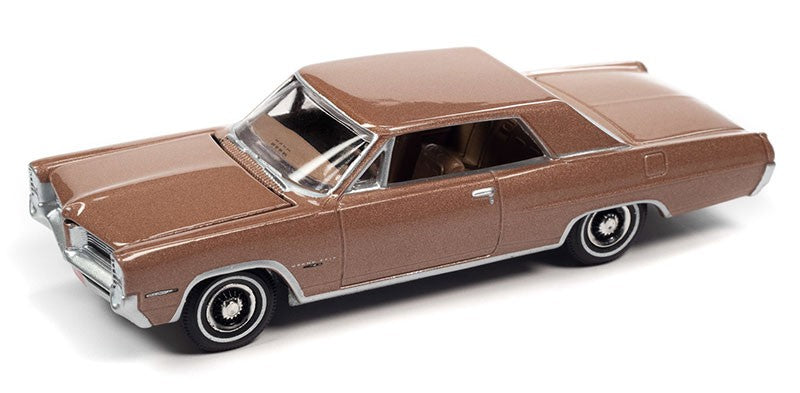 1964 Pontiac Grand Prix Royal Bobcat in Saddle Bronze Poly - Auto World - 1/64 - AWSP110 B -  Passion Diecast 