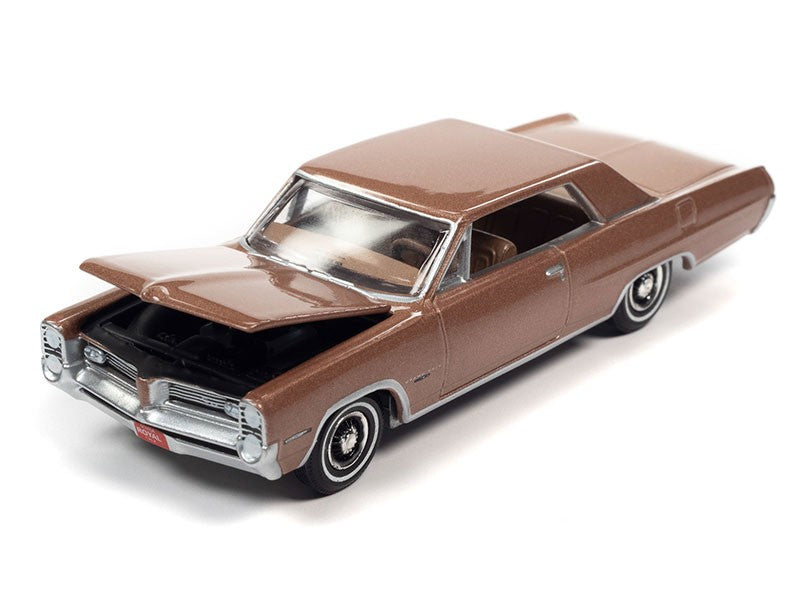 1964 Pontiac Grand Prix Royal Bobcat in Saddle Bronze Poly - Auto World - 1/64 - AWSP110 B -  Passion Diecast 