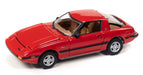 1982 Mazda RX-7 in Sunrise Red - Johnny Lightning 1/64 - JLSP244-B Passion Diecast