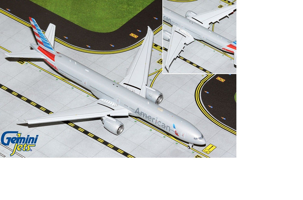 Boeing 777-300ER / American Airlines N736AT / Flaps and slats extended / Gemini 1:400 GJAAL2069F