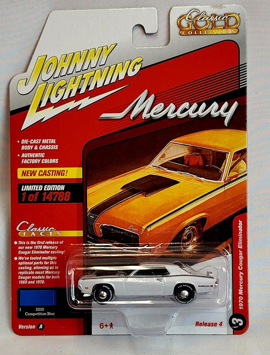 CHASE CAR 1970 Mercury Cougar Eliminator - Johnny Lightning 1:64 - JLSP186 AGR Passion Diecast