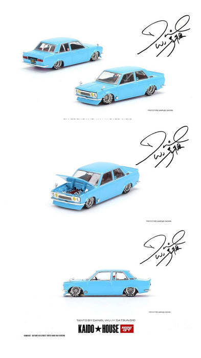 Kaido★House - Datsun 510 Street Tanto V2 TANTO by Daniel Wu - Mini GT - Mijo Exclusives - 1/64 - KHMG042 Passion Diecast