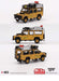 Land Rover Defender 110 1989 Camel Trophy Amazon Team France - Mini GT - 1:64 - MGT00463 Passion Diecast