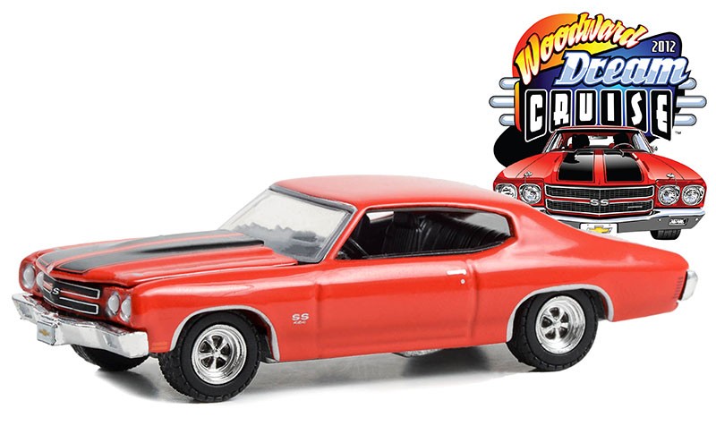 1969 Chevrolet Chevelle SS Red - Woodward Dream Cruise Series 1 -1/64 Greenlight - 37280 C  Passion Diecast 