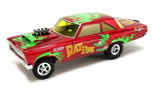 1965 PLYMOUTH AWB - RAT FINK , ACME 1/18 - A1806508