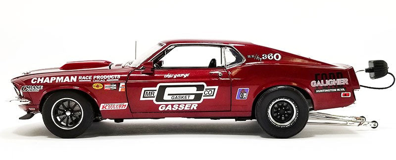 1969 FORD MUSTANG BOSS 429 - MR. GASKET - DRAG OUTLAWS , ACME 1/18 - A1801854
