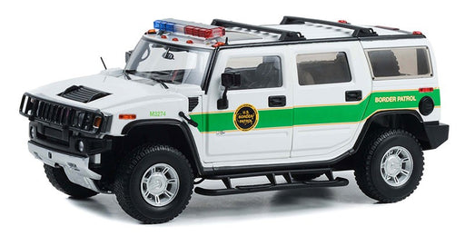 U.S. Border Patrol - 2003 Hummer H2 - Highway 61 - HWY 61-1/18 - 18038 Passion Diecast 
