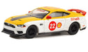 2022 Ford Mustang Mach 1 No.22 Shell Racing - Shell Oil Special Edition Series 1 - 1/64 Greenlight - 41125 F Passion Diecast