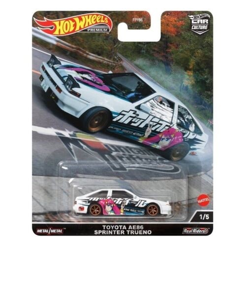 Toyota AE86 Sprinter Treno - Mountain Drifters - Hot Wheels 1:64 - HCJ99 - Passion Diecast