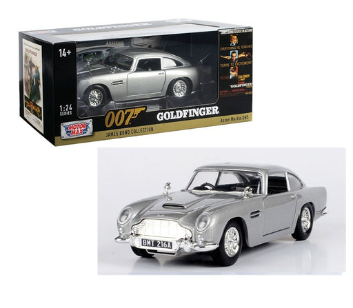 Aston Martin DB5 (Silver) - James Bond Collection - Goldfinger - Motormax 1/24 - 79857
