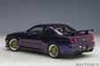 Nissan Skyline GT-R (R34) V-Spec II with BBS LM wheels (Midnight Purple III) - Autoart - 77403 Passion Diecast