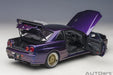 Nissan Skyline GT-R (R34) V-Spec II with BBS LM wheels (Midnight Purple III) - Autoart - 77403 Passion Diecast
