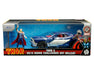 2015 Dodge Challenger SRT Hellcat (Blue) & Thor Figure - Marvel The Mighty Thor - Jada 1/24 - 32186 Passion Diecast