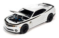 2010 Hurst Chevrolet Camaro in White with Black Hurst accents - Auto World - 1/64 - AWSP115 A Passion Diecast
