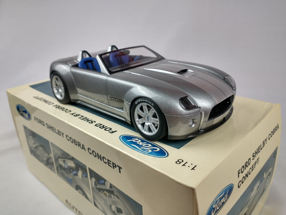 Ford Shelby Cobra Concept Tungsten Silver - Autoart  1/18 -  73031 Used  Read