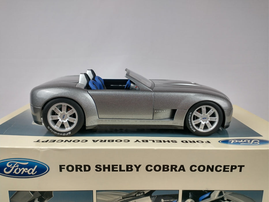 Ford Shelby Cobra Concept Tungsten Silver - Autoart  1/18 -  73031 Used  Read