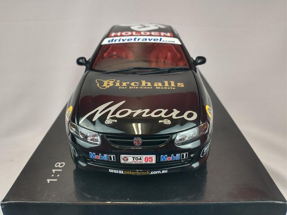 AUTOART HOLDEN MONARO CV8 TARGA TASMANIA 2004 PETER BROCK/ A.GIGNEY no 05 - Autoart   1/18 - 80460   Used  Read