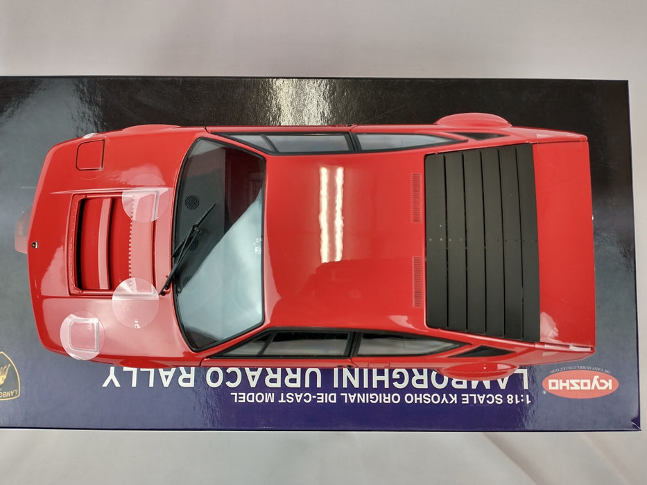 Lamborghini Urraco Rally Red  - Kyosho 1/18 - 08442R    Use Read