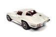 1967 Chevy Corvette 427 White / Red Stripe -  Auto World - 1/18 -  AMM1279 - Passion Diecast 