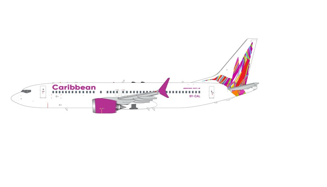 Boeing 737 MAX8 Caribbean / 9Y-CAL / Gemini 1:200 G2BWA1132
