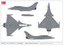 Dassault Rafale B / Armee de l'Air EC 1/4 Gascogne, Syria, Operation Chammal 2018 / Hobby Master 1:72 HA9605