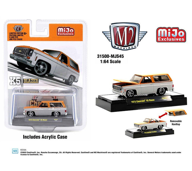 1973 Chevrolet K5 Blazer With Removeable Hardtop Custom - M2 Machine - 1:64 - 31500-MJS45 Passion Diecast