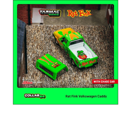 Volkswagen Caddy Rat Fink - Tarmac Works - 1/64 - T64S-013-RF1 Passion Diecast