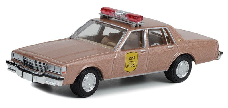 Iowa State Police - 1987 Chevrolet Caprice 9C1 - Hot Pursuit Series 43 -1/64 Greenlight - 43010 B