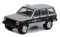 North Carolina Highway Patrol State Trooper - 1995 Jeep Cherokee - Hot Pursuit Series 43 -1/64 Greenlight - 43010 D