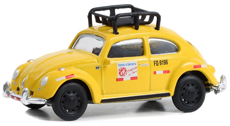 Lima, Peru - Classic Volkswagen Beetle Taxi - Club Vee-Dub Series 16 -1/64 Greenlight - 36070 F  Passion Diecast 