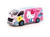 Toyota Hiace Widebody Hello Kitty Summer Festival - Tarmac Works & Hello Kitty - Global 64 - 1/64 - T64-038-HKSF