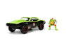 1959 Volkswagen Drag Beetle with Michelangelo Figure - Teenage Mutant Ninja Turtles (TMNT) - Jada 1/24 - 33386